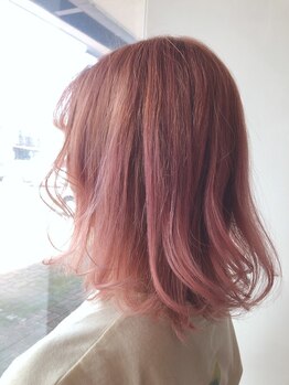 ヘアーアンドメイク レカン(Lecrin)の写真/【ダメージ修復カラー♪】ツヤ感カラーなら【Lecrin】軽め質感と立体感で満足度の高いカラーが叶います◇
