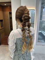 ロイオブジゼル(roi of GiseL)&nbsp;編みおろしポニー