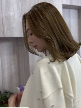 ネクサス 心斎橋(Nexus) Nexus心斎橋/メルティカラーフェミニンロング似合わせカット着物