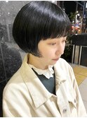 【お手入れ簡単ショートボブ】