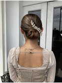 【 viewt hair 】タイトアレンジ × お呼ばれヘア