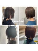 【DAISUKE】mini Bob collection