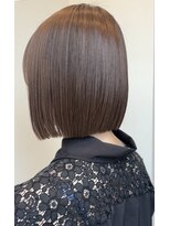 アルファ(Hair Salon alpha) 【大人可愛い×艶感】メテオトリートメント×シアーベージュ