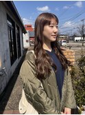 ブラウン/艶カラー/ファーストカラー