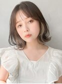 ワンカール美髪デジタルパーマ前髪エアリーカール#205f0502