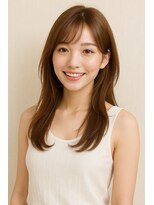 レヴィア(REVIA) レイヤーカット髪質改善トリートメント前髪カット