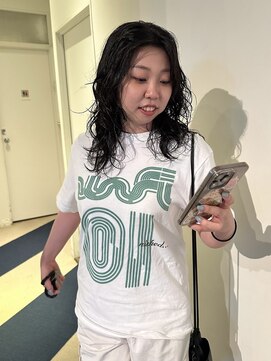 ラパンセノアール(LA PENSEE NOIR) ロング×パーマ