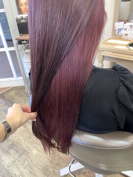 アルターリール(aL ter Rire) 暗めカラー/デザインカラー/フェイスフレーミング/中村郁未