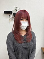 リングバイモアムー(Ring by Moremuu)&nbsp;レイヤーカットハッシュカット