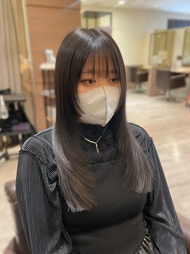 ヘアメイク シュシュ(Hair make chou chou) パツっとレイヤー　姫カット　レイヤーカット　髪質改善