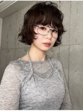 シティ 薬院(SITY.) レイヤーカット 顔周りカット ボブパーマ 薬院今泉