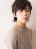 大人かっこいい斜めバングメンズショートi名護大東