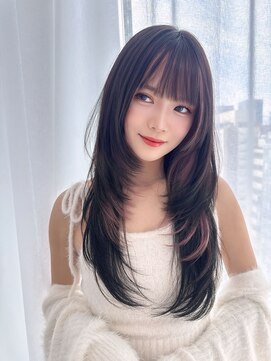 モナ 髪質改善(MONA) 【MONA】ロングレイヤー/インナーカラー/ワンカール【栄駅】