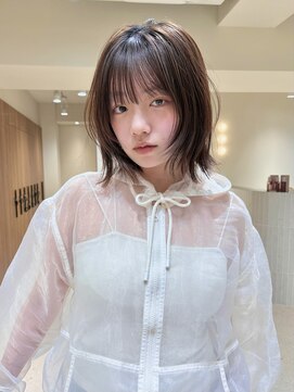 エンス 銀座(Ence) 暗めカラー/韓国風巻き/レイヤーカット/髪質改善/縮毛矯正/銀座