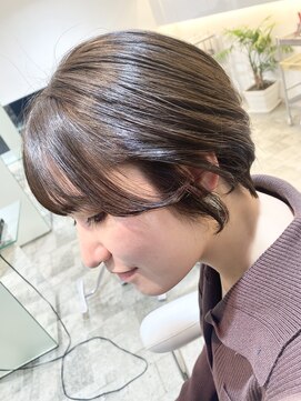 プレフェレプレフェ(prefere prefe) 赤み消しカラー×コンパクトショート