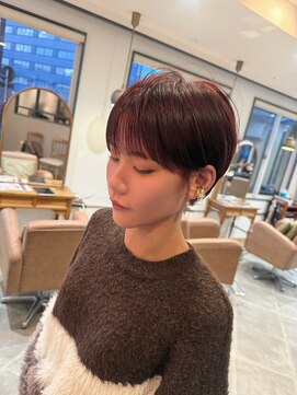 コバルト(Cobalt) red/ショートヘア