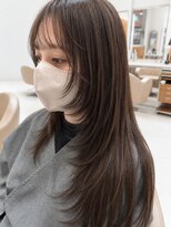 ピークアブー アヴェダ ギンザシックス(PEEK-A-BOO AVEDA GINZASIX)&nbsp;顔まわりシースルーレイヤーロング