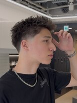 グルーマーズクレッジ 渋谷店(GROOMER/S CREDGE)&nbsp;テーパーウォーリアカット　スパイキーショート