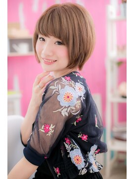 ミック 日暮里店(miq) ピュア＆シンプル☆透明感ボブ