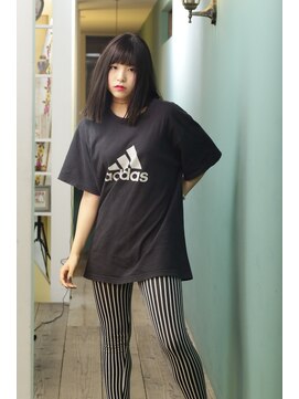 バポス ヘアサロン (BAPOS Hair Salon) クール　ミディアムボブ