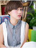 *+COVER HAIR+*…シンプル可愛い★斜めバング小顔マッシュボブa