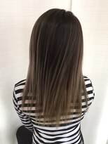 アービング(a'bing) 艶感◎ハイライトグラデーションカラー×ストレート