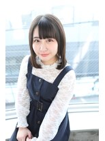 サロンドミルク 原宿(salon de MiLK)&nbsp;【salon de MiLK 原宿】イルミナカラー×ツヤ感ヌーディ