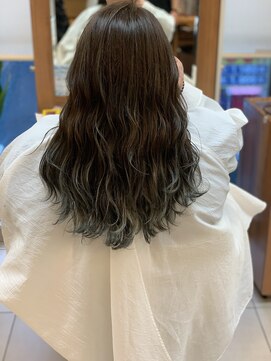 ルシア(LUCIA) グラデーションプラチナアッシュ★