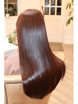 ノーブル(hair lounge noble)の写真/【髪質改善するなら…hair lounge nobleへキマリ！】ダメージのない、美髪は誰でも作ることができます。