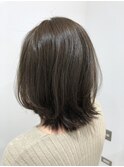 ナチュラルな外ハネのスタイル