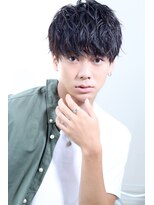 スパイラルパーマ　【エレクションマッシュ】