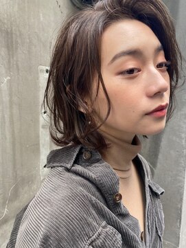 アリエッタ ギンザツー(ARIETTA GINZA2) 20代30代40代小顔になれる×無造作カール/黒髪ボブ/抜け感/艶髪