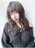 ロングナチュラルウェーブ_くびれヘアビタミンカラー_8847