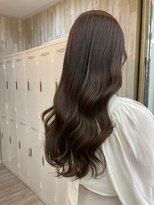 ナンバー ブラオ 名古屋栄(N° blao) 大人かわいい くすみベージュ アディクシーカラー