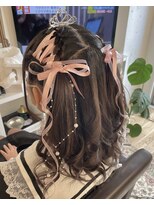 オウン(AUN)&nbsp;ハーフツインアレンジ