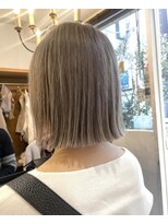 ネオリーブアイム 横浜西口店(Neolive aim)&nbsp;切りっぱなしボブ☆ハイトーン【横浜】