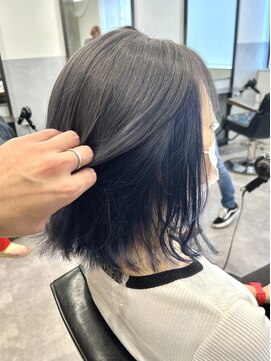 アマレット(Amaretto) シルバー×インナーブルー