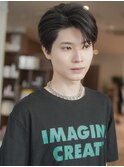 スパイキーガイルヘア 中韓ヘア 韓流ヘア 中華ヘアダウンパーマ
