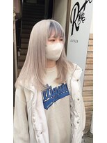 ヘアサロンラルガ 下曽根店(Hair salon Raruga)&nbsp;ホワイトミルクティー