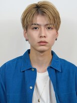 オーシャントーキョーオーバー 渋谷(OCEAN TOKYO OVER)&nbsp;韓国ヘアカルマパーマカルマバングセンターパート黒髪ウルフ