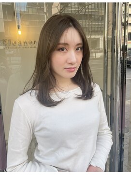 エレノア アネックス銀座(Eleanor) ＊透明感カラーで上品ストレートヘア＊【銀座】