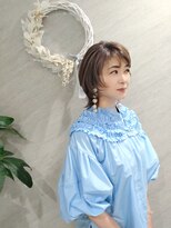 ハイストリートヘア(High street Hair)&nbsp;大人キュートなウルフ×ソフトバレイヤージュ＋ベージュアッシュ