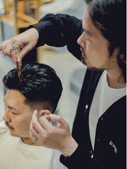 レンゲン(LENGEN)の写真/【LENGEN-BARBER-】高松/NYスタイルのBARBER/こだわりのメンズバーバーカット&フェード（刈り上げ）
