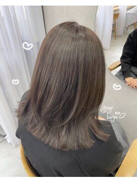 ヌーヴェル(nouvelle) オリーブグレージュ×くびれレイヤー