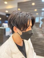 スマイル 沼影店(Smile)&nbsp;センターパート/スパイラル/ツーブロ<理容室>[シェービング