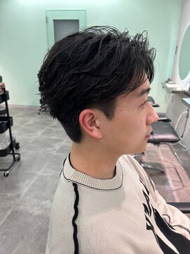 サンバイセライロ 千葉(SAN. by celilo) ウルフ/アッシュブラック/カルマパーマ/高野優真