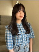 【神戸三宮】メルティカラーフェミニンロング似合わせカット