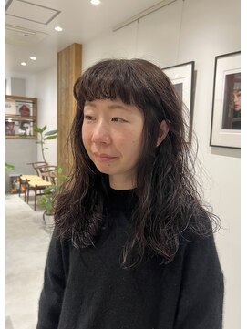 シアン 矢場町店(CYAN.) 梅雨対策の前髪パーマ♪