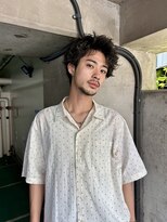 ヒュージ 表参道(huge)&nbsp;スパイキーショート/ニュアンスパーマ/メンズカット/パーマ