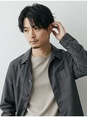 フェザーパーマ/センターパート/ニュアンスパーマ/マッシュ/横浜